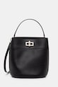 Furla torebka crossbody damska skórzana Amelia M Bucket Bag czarny WB01953.HSF000.O6000
