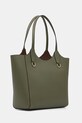 Furla torebka damska skórzana Lea M Tote WB01941.ARE000.4555S zielony SS26