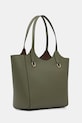Furla torebka damska skórzana Lea M Tote WB01941.ARE000.4555S zielony SS26