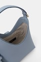 Furla чанта дамска от кожа Iride Mini Hobo WE00876.ARE000.CDZ00 син