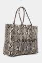 Anine Bing Leo torebka tote damska bawełniana A.13.11841.MTL100 beżowy SS26