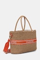 Valentino Bags torba plażowa damska BOHO VBGA0L01 beżowy SS26