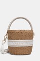 Valentino Bags torebka koszyk damska BOHO beżowy VBGA0L36