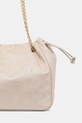 Accessori Valentino Bags borsa shopper da donna in imitazione di scamoscio MAXI VBS9U701 beige