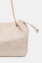 Accessori Valentino Bags borsa shopper da donna in imitazione di scamoscio MAXI VBS9U701 beige