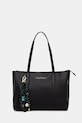 Valentino Bags torebka shopper damska z imitacji skóry RYTA RE czarny VBS9UI01