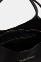Valentino Bags torebka shopper damska z imitacji skóry ALEKSANDRA VBS9W901 czarny