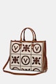 Akcesoria Valentino Bags torebka tote damska VBS9XF04 beżowy