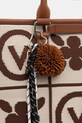 Valentino Bags torebka tote damska beżowy VBS9XF04