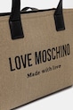 Akcesoria Love Moschino torebka shopper damska JC4227PP0OKB190A beżowy