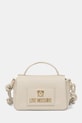 Love Moschino geantă crossbody pentru femei, cu imitație de piele bej JC4236PP0OKC0110