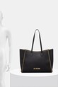 Love Moschino torebka shopper damska z imitacji skóry JC4254PP0OKF0000 czarny