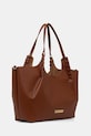 Love Moschino torebka shopper damska z imitacji skóry JC4297PP0OKL0300 brązowy SS26