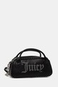 Juicy Couture geantă crossbody pentru femei, cu imitație de piele KIMBERLY negru BEJQL9919WVP