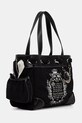 Juicy Couture torebka shopper damska bawełniana DAYDREAMER BEJD09883WC2 czarny SS26