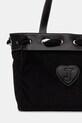 Akcesoria Juicy Couture torebka shopper damska bawełniana DAYDREAMER BEJD09883WC2 czarny