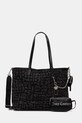 Juicy Couture torebka tote damska CAROL REVERSIBLE czarny BEJ2699A4WZC
