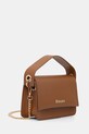 Blauer torebka crossbody damska z imitacji skóry MINPU02 brązowy SS26
