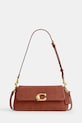 Coach сумка крос-боді жіноча замшева Suade Jet Shoulder Bag коричневий CDZ74