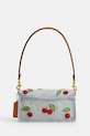 Coach χιαστί Γυναικεία δερμάτινη Cherry Embroidered Denim Tabby 20 CDZ33 μπλε SS26