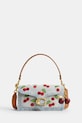 Coach сумка crossbody для женщин кожаная Cherry Embroidered Denim Tabby 26 CDZ32