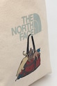 The North Face torebka tote damska bawełniana COTTON TOTE beżowy NF0A3VWQPDZ1