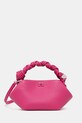 GANNI Bou Mini torebka crossbody damska z imitacji skóry różowy B2100124