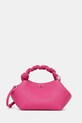 GANNI Bou Small torebka crossbody damska z imitacji skóry różowy B2100126