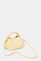 Akcesoria GANNI Bou Small torebka crossbody damska z imitacji skóry B2100147 żółty
