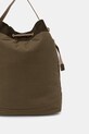 Akcesoria Barbour torebka worek damska bawełniana Mia LBA0522 zielony