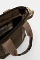 Barbour torebka crossbody damska bawełniana Mya zielony LBA0523