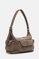 Off-White Dumbo.B torebka damska zamszowa OWNN18OS26LEA001 brązowy SS26