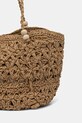 Hoss Intropia torba plażowa damska pleciona beżowy 2053148