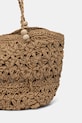 Hoss Intropia torba plażowa damska pleciona beżowy 2053148