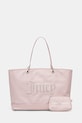 Juicy Couture torebka shopper damska KIMBERLY różowy BEJXT8797WVP