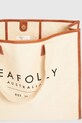 Αξεσουάρ Seafolly tote γυναικεία από βαμβάκι Canvas Tote 71763.BG μπεζ