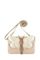 Donsje torebka skórzana dziecięca Brindi Purse Shimmer Libelle 5523101 beżowy SS26