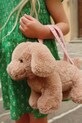 Konges Sløjd torebka dziecięca PUPPY BAG nie mieści A4 brązowy KS105044.PPY2