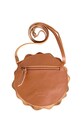 Donsje torebka skórzana dziecięca Toto Purse Hibiscus brązowy 5003050