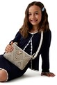 Guess torebka crossbody dziecięca beżowy J6GZ09.WO700.PPY2.M