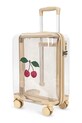 Konges Sløjd βαλίτσα TRANSPARENT TRAVEL SUITCASE λευκό KS105556.PPY2
