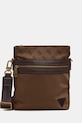 Σακίδιο Guess BERLIN υφασμάτινο καφέ HMBENP.P6123