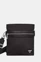 Σακίδιο Guess BERLIN υφασμάτινο μαύρο HMBENY.P6123