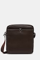Δερμάτινο φακελάκι Guess FIRENZE λείο δέρμα καφέ HMFITC.P5159