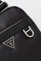 Guess saszetka skórzana MONACO czarny HMMOGR.P6159