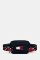 Σακίδιο Tommy Jeans απλικέ σκούρο μπλε AM0AM13872