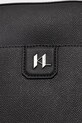 Кожена чанта през рамо Karl Lagerfeld K/MONOGRAM черен B1M30209