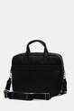 Marc O'Polo torba na laptopa skórzana czarny 5000009083