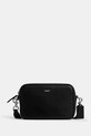 Coach saszetka skórzana Radio Camera Bag skóra licowa czarny CCB51