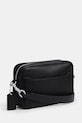 Akcesoria Coach saszetka skórzana Radio Camera Bag CCB51 czarny